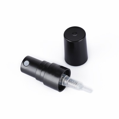 Black color 12mm plastic mist spray pump mini perfume mist spray