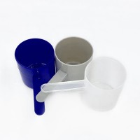 Hot seller yogurt cups spoon 70ml plastic powder scoop