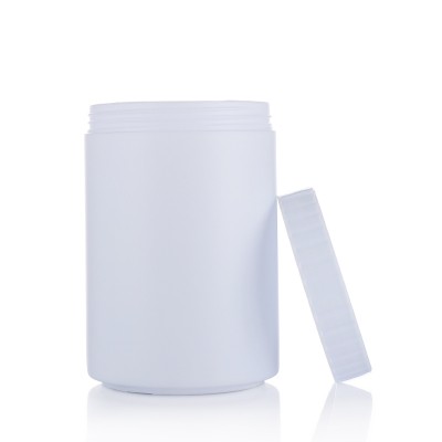 Manufacturing wholesale powder plastic jar 800ml milk protein powder packaging jar