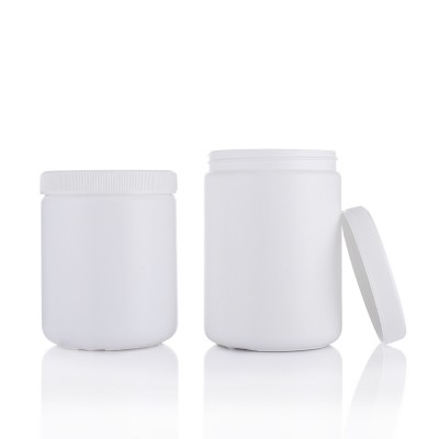 Great selling PE plastic jar powder 600ml/700ml milk powder bottle