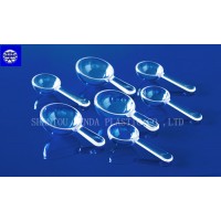 clean plastic spoon for 3g medicine powder, transparent plastic measuring spoon, milk powder plastic spoon, plastic tea spoon