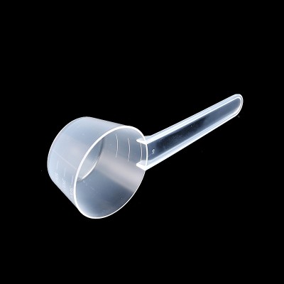 Plastic powder measuring spoon 30ml transparent milk powder spoon