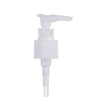 Goods in stock lotion bottle pump cosmetic white color 24mm lotion dispenser pump