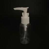 75ml empty PET plastic flat shoulder spray bottle for cosmetic mist perfume