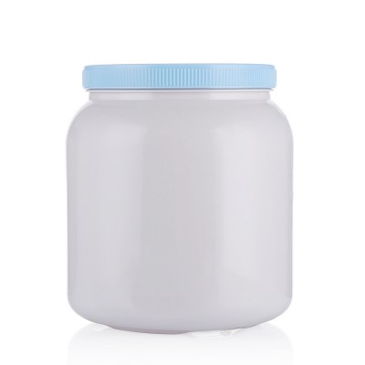 Good quality 3000ml protein powder packaging jar PET protein powder jars