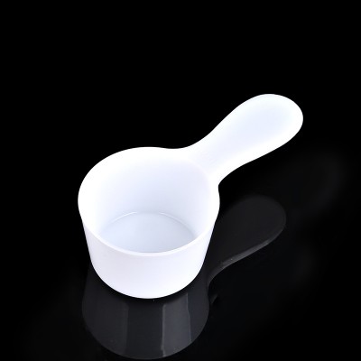 White 40ml plastic measuring spoon customized spoon scale measuring