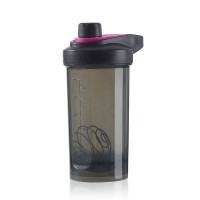 High quality heat resistant empty bottle home workout sports drinking protein shaker bottle set